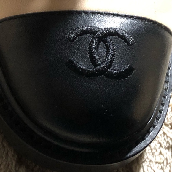 Chanel Beige and Black Lace-Up Moto Boots size 40 euro size approx size 10 Rare - Picture 7 of 17